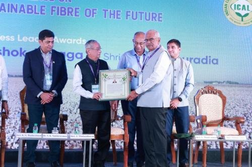 Shri-Athul-Asher-LTA-awardee-was-presented-a-citation